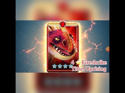 Unlocking 4 Star Fireshrike in Dragons: Titan Uprising!