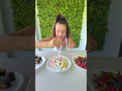 Candy vs Healthy Food. Dieting Is Difficult 😳🥕😂 #shorts #khamitovy #martaandrustam