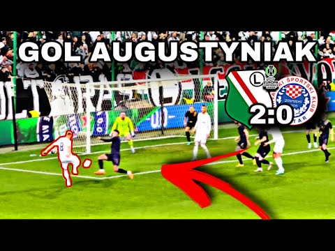 BRAMKA AUGUSTYNIAK - Legia 2:1 Žrinjski (09.11.2023) | Legia TV