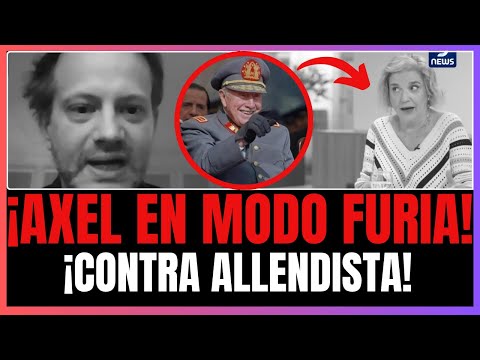 ¡NO SE AGUANTÓ! Axel Kaiser DEJÓ SIN PALABRAS a periodista por querer victimizar a Salvador Allende