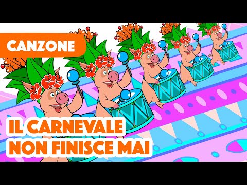 Masha e Orso 🇧🇷 Il Carnevale non finisce mai 🎵E' sempre Carnevale 💃 Le Canzoni Di Masha