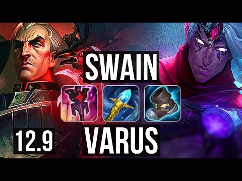 SWAIN & Nautilus vs VARUS & Soraka (ADC) | 6/1/20, 1.3M mastery, 400+ games | NA Diamond | 12.9