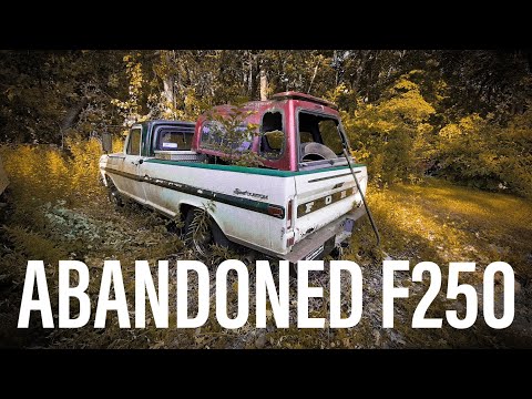 ABANDONED 1972 Ford F250 - Will it Run After 11 Years? Episode 1