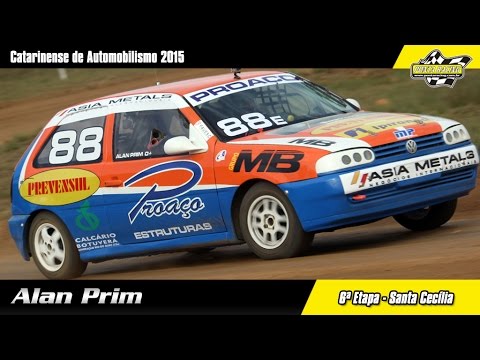Alan Prim - 6ª Etapa Catarinense de Automobilismo 2015 - Santa Cecília