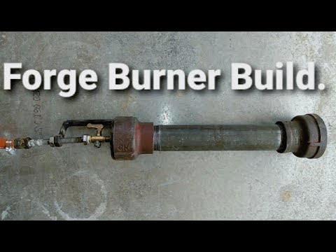 How To Make Forge Burner, (Gas, Propane).