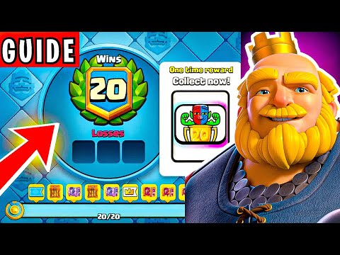 Best Deck to BEAT the 20 WIN CHALLENGE in CLASH ROYALE!