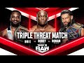 Big E Vs Roman Reigns Vs Bobby Lashley WWE Raw 20 09 2021 En Español