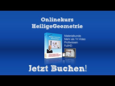 Der Materialkurs Tutorial - Heilige Geometrie Praktisch