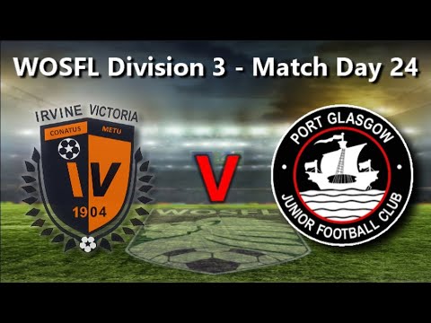 Irvine Vics 2 : Port Glasgow 1 - 1st April 2023