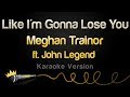 Meghan Trainor Ft John Legend Like I M Gonna Lose You Karaoke Version