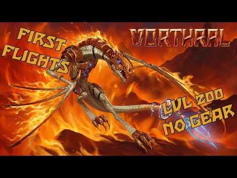 War Dragons - Vorthral First Flights (lvl 200 gearless vs. 500B+)