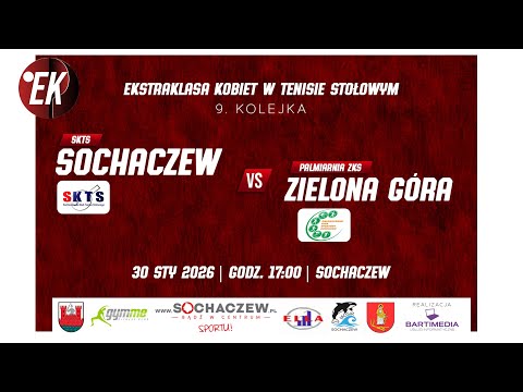 Ekstraklasa Kobiet: SKTS Sochaczew - Palmiarnia ZKS Zielona Góra  - 30.01.2026