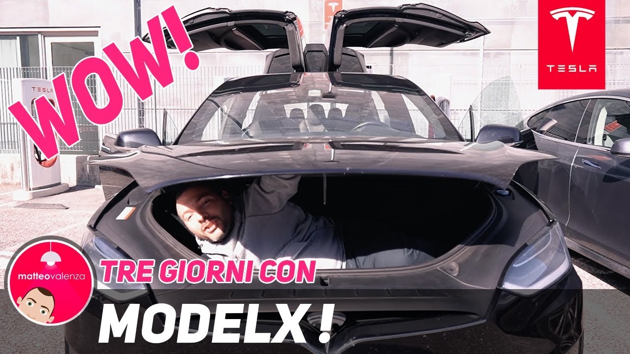 Tesla Model X P100D alla prova: comfort, spazio e accelerazione