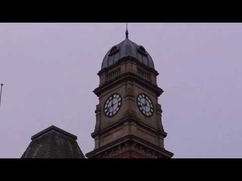 Eccles Town Hall Clock Video