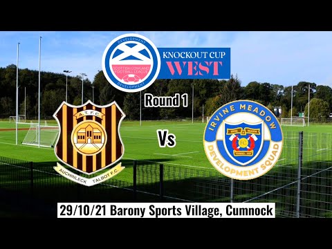 Auchinleck Talbot vs Irvine Meadow XI (2-1) | Knockout Cup West Round 1 | 29/10/21