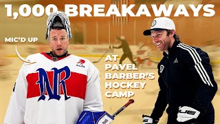 I Faced 1,000 Breakaways At Pavel Barber’s Hockey Camp! 🥵 