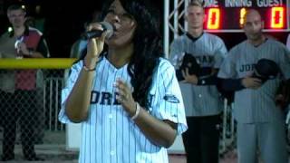 Shanice Sings the National Anthem - @Shaniceonline