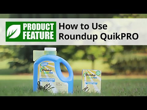  How to Use Roundup QuikPRO Herbicide Video 