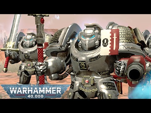 50 Grey Knights Terminators vs 800+ Heretics! - Astartes Mod | WH40K: Dawn of War 2: Retribution