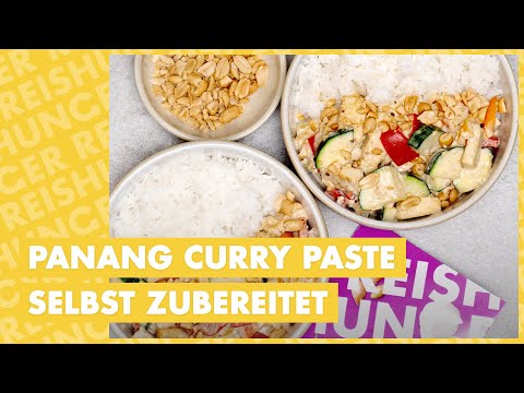 Panang Curry - Curry Paste einfach & schnell nachkochen!