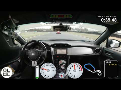 Subaru BRZ @ NJMP Thunderbolt - 1:45.340 - 2022-03-20