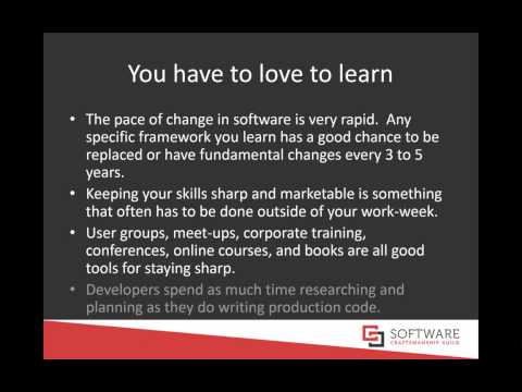 001 The Journey of the Software Craftsman