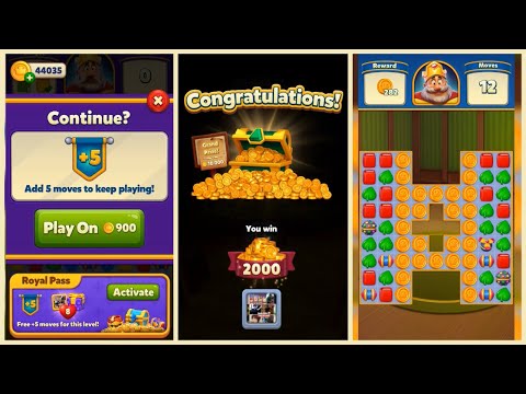 Royal Match Lava Quest Rewards at Super Hard Level 3199