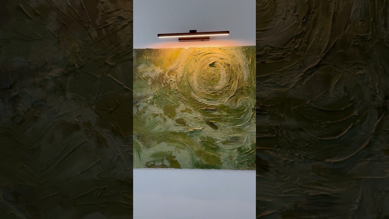 We made our own textured wall art and it turned out great! #DIYHomeDecor #TexturedArt #HomeProjects