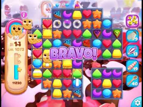 Cookie Jam Blast Level 1073 - NO BOOSTERS 🍪 | SKILLGAMING ✔️