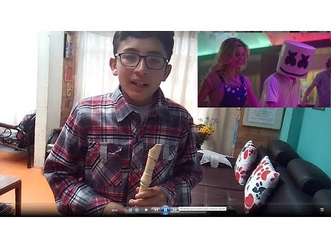Summer - Marshmello en Flauta Dulce con NOTAS