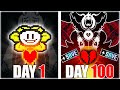 I Played 100 Days Of Undertale