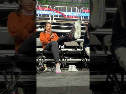 I learned how to ice skate like a pro in a minute!