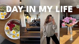 getting back into routine! gym, healthy eating, errands, working from home | DAY IN MY LIFE VLOG