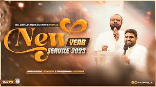 NEW YEAR SERVICE 2023  FGPC NAGERCOIL  JOHNSAM JOY
