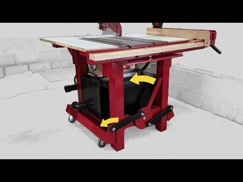 Single Action Retractable Casters (Homemade)