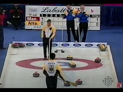 1995 Brier Semifinal - Burtnyk vs Martin