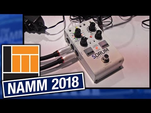 L&M @ NAMM 2018: Digitech SDRUM Pedal