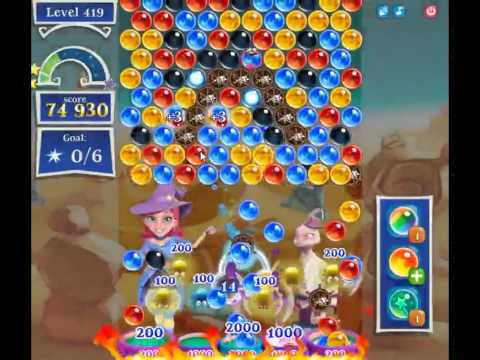 Bubble Witch Saga 2 Level 419