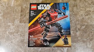 LEGO 75411 Star Wars Darth Maul Mech Alternative Build Unboxing and Review