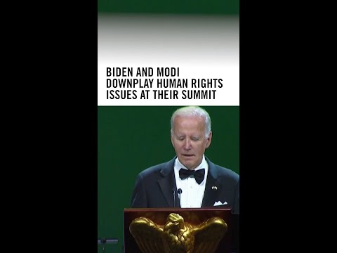 Modi and Biden‘s silence is felt by people in #India and the #US whose rights are being abused.