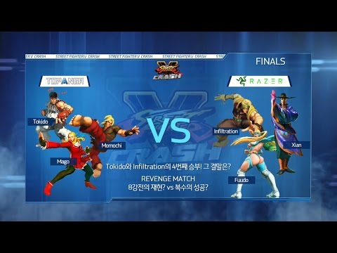 TEAM RAZER vs TOPANGA Finals Match Street FighterⅤ Crash 16.06.05 -EsportsTV