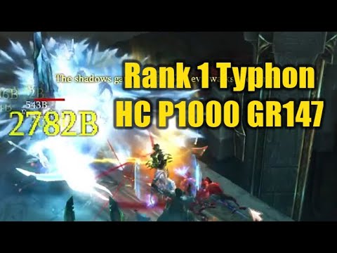 P1000 GR147 Typhon Wiz Rank 1 - Season 28 Hardcore