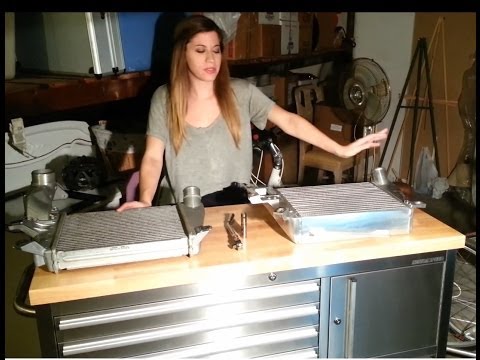 HOW TO UPGRADE A TOP MOUNT INTERCOOLER!