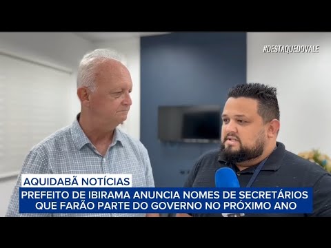 Prefeito Duilio Gehrke e vice Alisson Cheny anunciam nomes para o governo municipal de 2025