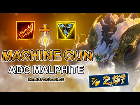 ADC Malphite with Attack Speed Is Too Funny (And It Lowkey Works)