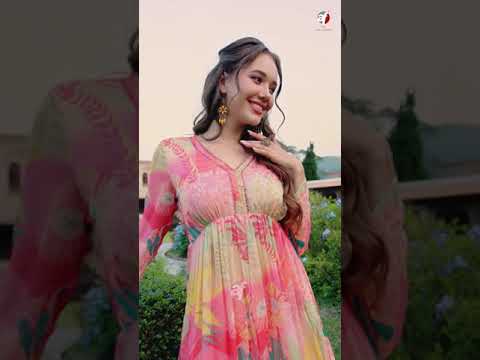 Anju Fabrics Flora Vol 2 Premium Chiffon Wholesale One Piece Flared Dresses Catalog – product video thumbnail