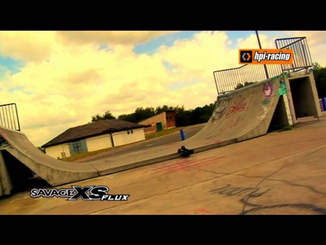 Vidéo teaser pour HPI Savage XS vs Concrete