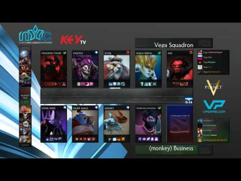 Vega vs Monkey Business - Game 1 (Nanyang Championships 2015 - EU Playoffs)