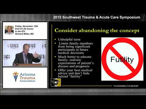 Management of End of Life Care in the ICU