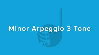 แบบฝึกหัด Minor Arpeggio 3 Tone